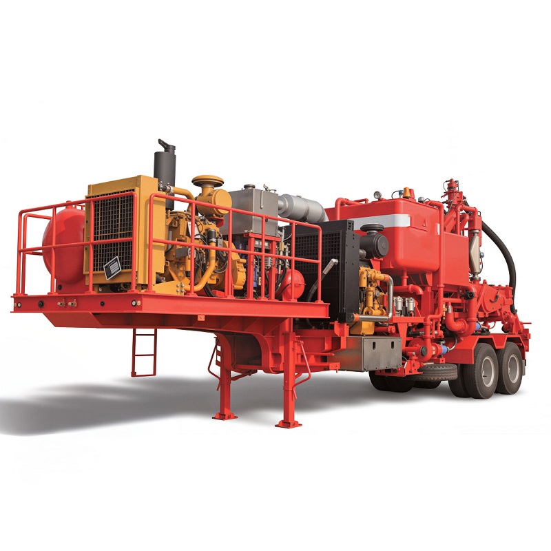 SGJ400 27 Twin pump cementing trailer oilfield equipment