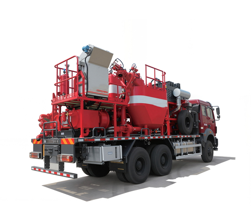 SGJ600 21 Single pump intelligent cementing truck oilfield equipment