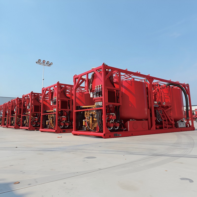 SHJQ16 Batch mixer skid oilfield equipment