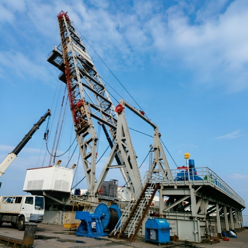 8000m Swing up drilling rig oilfield equipment