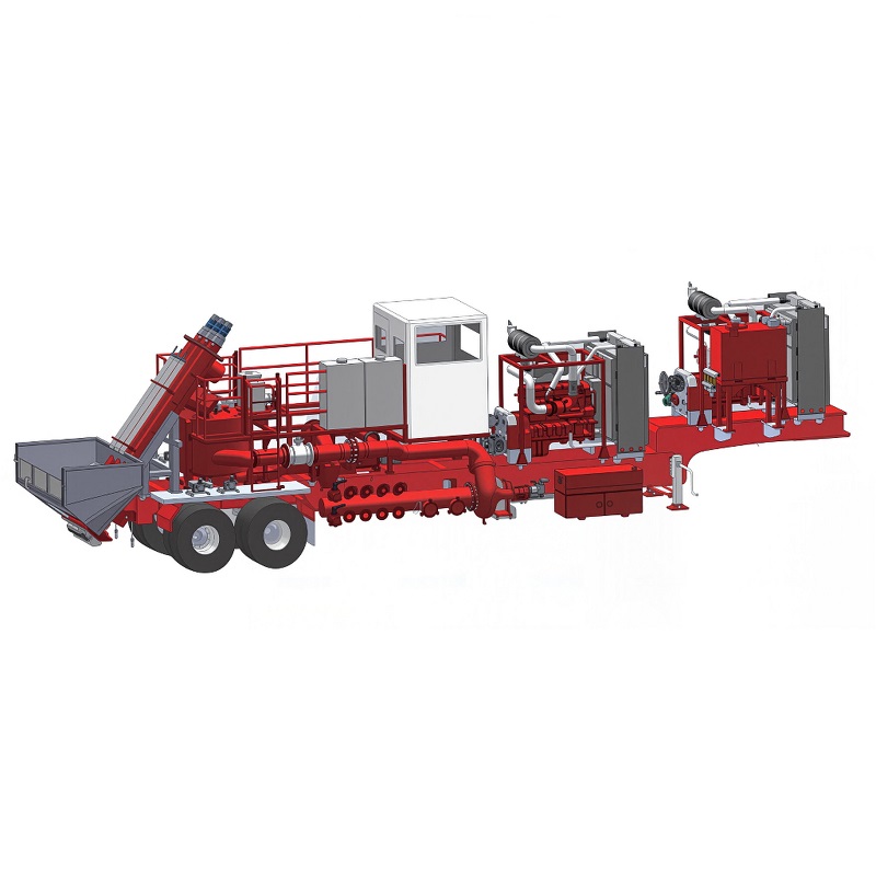 SHS20T sand blending trailer oilfield equipment
