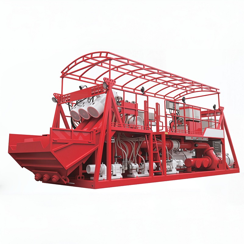 SHS32 Fully Electric Sand Blending Skid oilfield equipment
