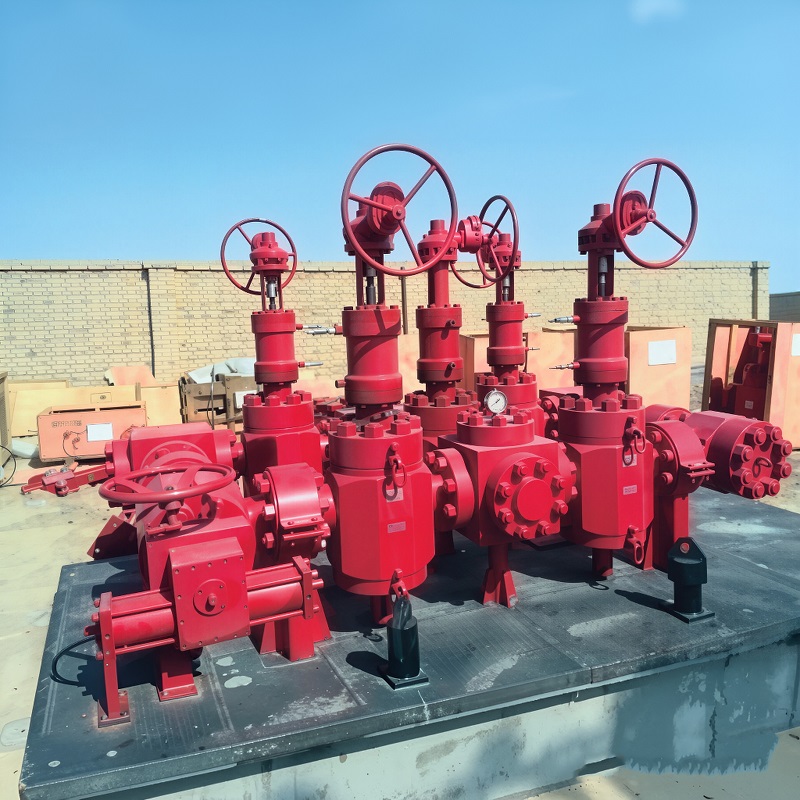Testing Manifolds oilfield equipment