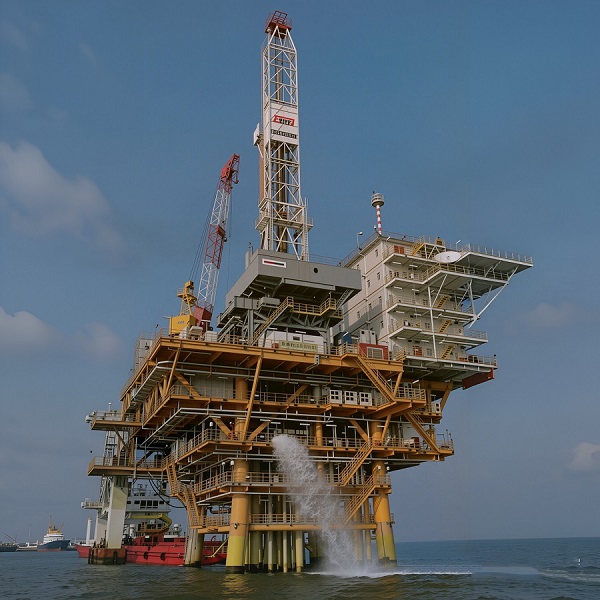 HZJ315DD lightweight fixed offshore drilling rig
