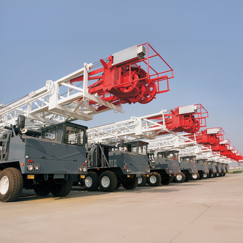 Dual Fastline Workover Rig oilfield equipment